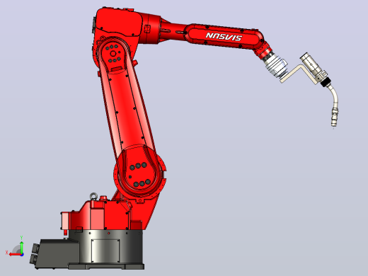 新松SR10C机器人3D模型后视缩略图