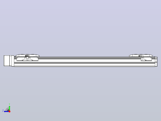 滚珠丝杠线性轴TPA-GCRS-50-1205C-L200-MR-M10-N3右视缩略图