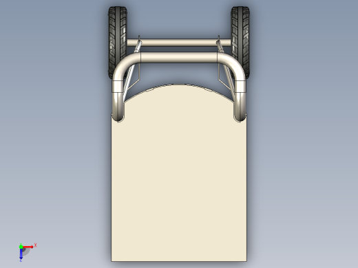Solidworks 油车模型俯视缩略图