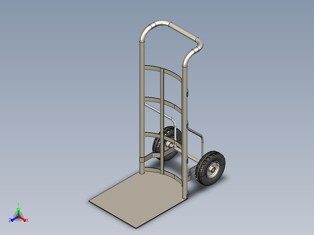 Solidworks 油车模型正等轴测图