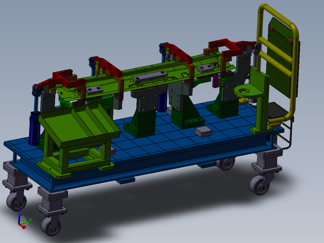 汽车零件焊接工装夹具