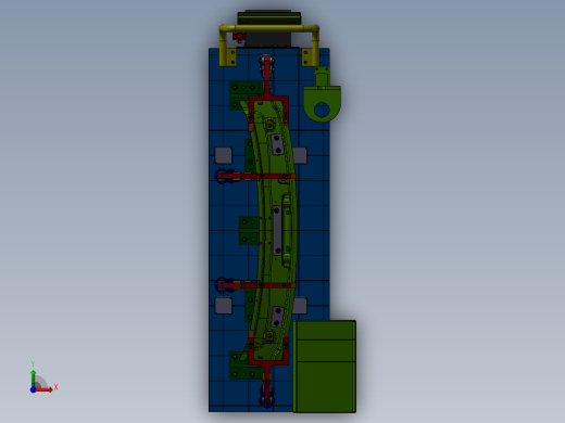 汽车零件焊接工装夹具前视缩略图