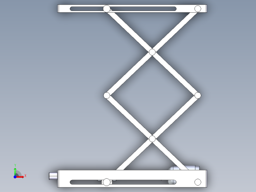 剪式升降台前视缩略图