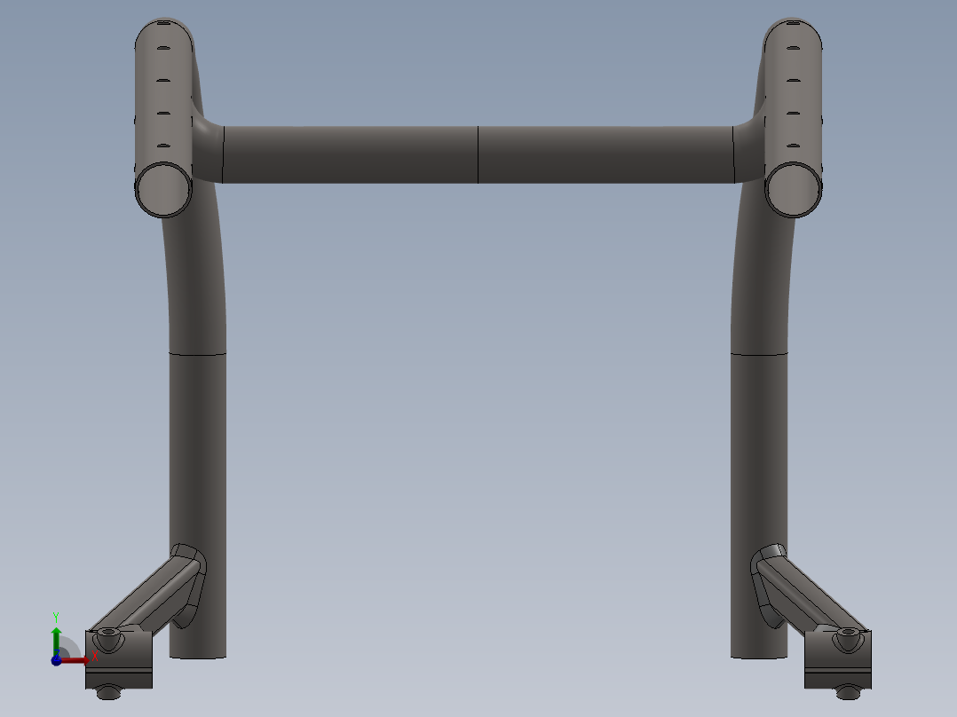 solidworks 框架后视图