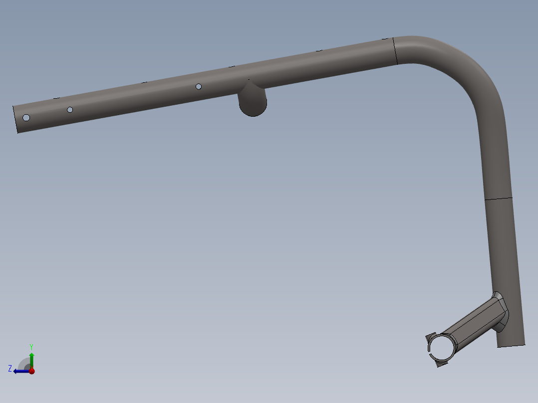 solidworks 框架左视图