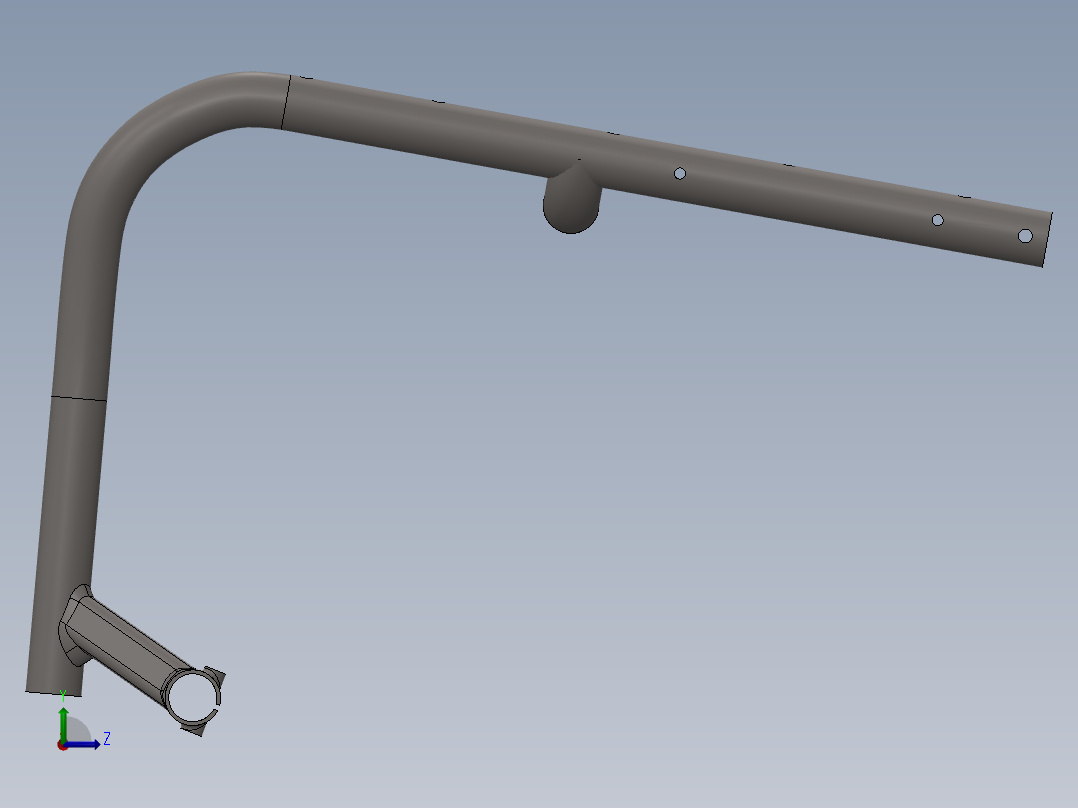 solidworks 框架右视图