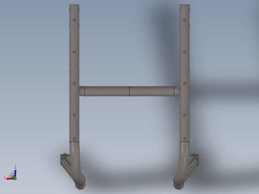solidworks 框架俯视缩略图