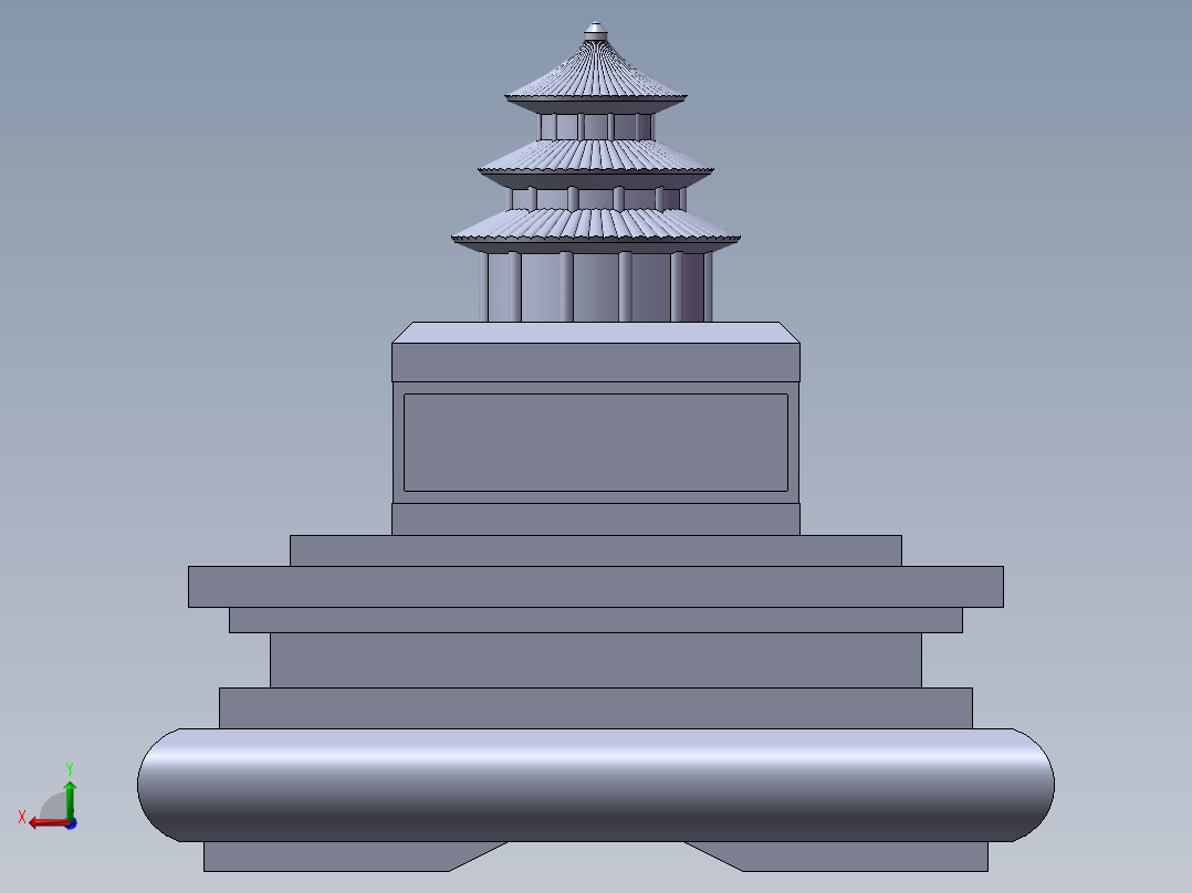 奥运金玉印后视图