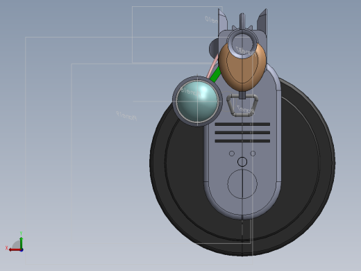 solidworks 汤普森机枪后视缩略图