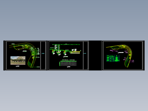 美丽乡村建设景观施工图（含5套打包