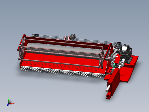 苜蓿收获机的设计【带SolidWorks三维】【3张CAD图纸+开题报告