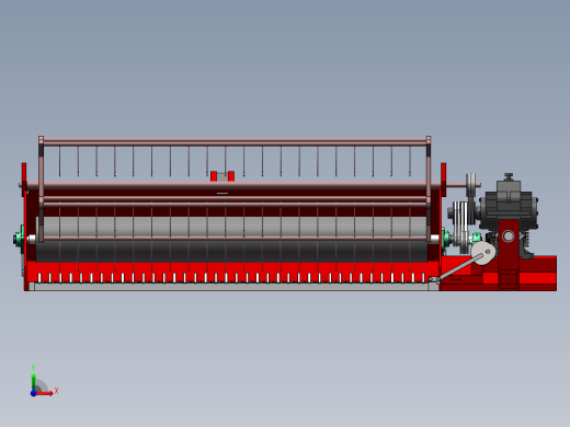 苜蓿收获机的设计【带SolidWorks三维】【3张CAD图纸+开题报告前视缩略图