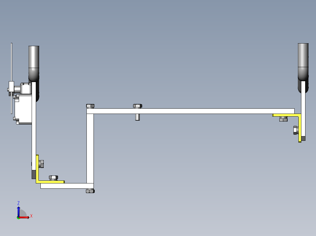 常用机械结构 (373)前视图