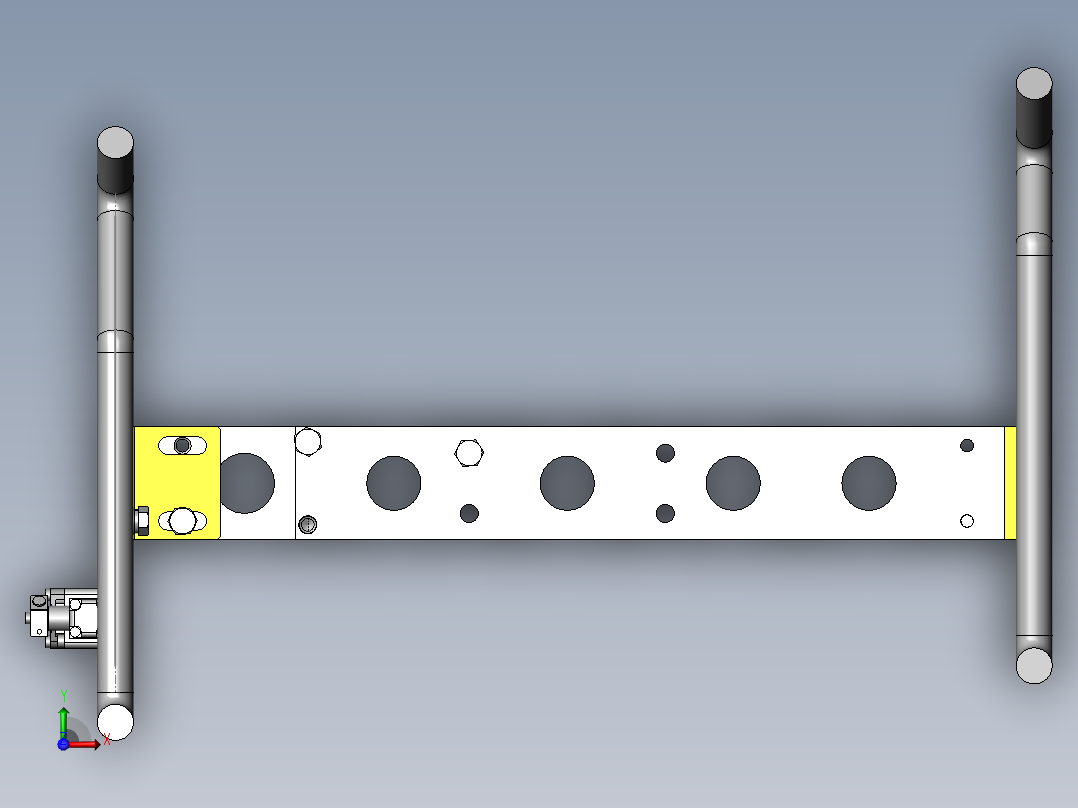 常用机械结构 (373)俯视图