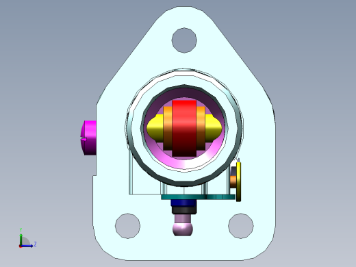 柴油机燃料泵 左视缩略图
