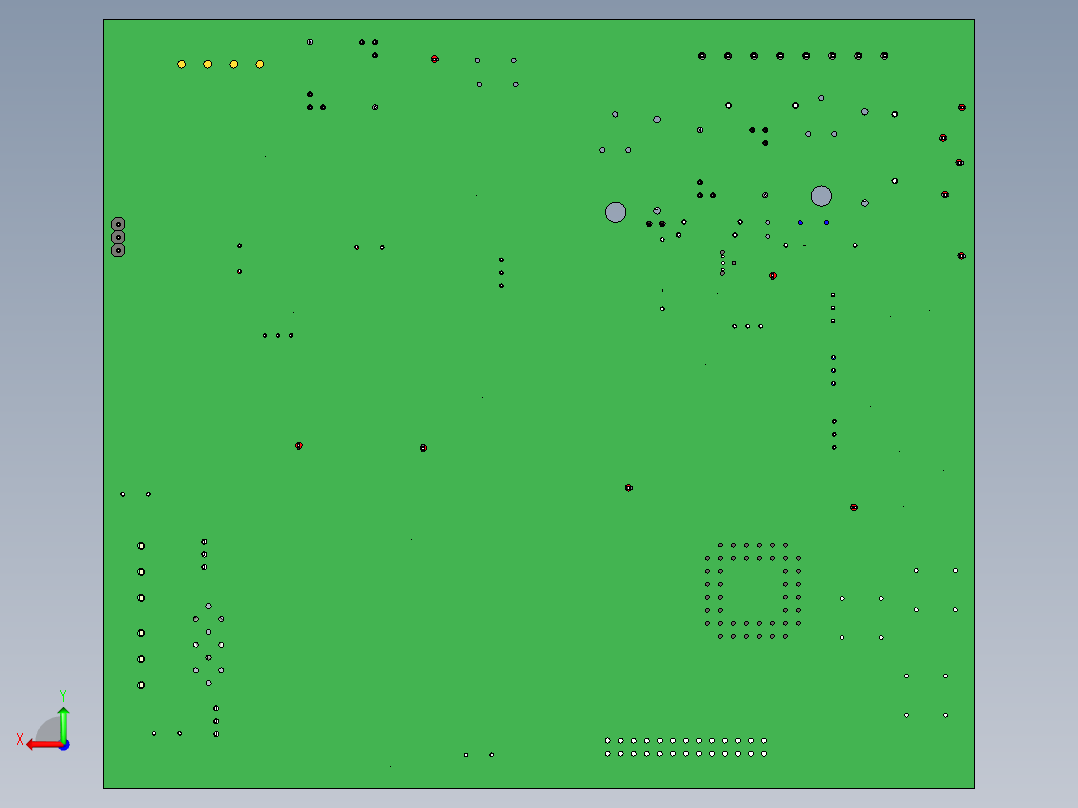 Sca-PCB电路板后视图
