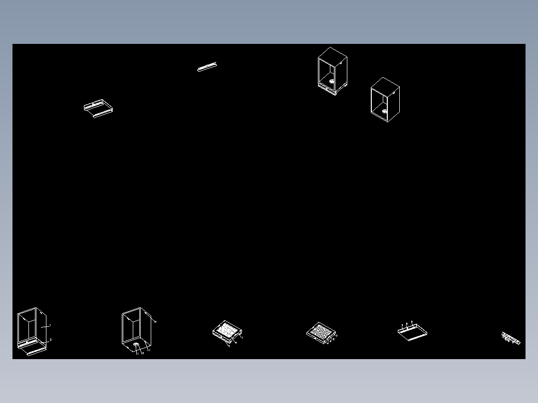 一种带有防潮底座的配电柜