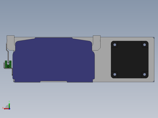 电动滑台模组SDM175右折模型后视缩略图
