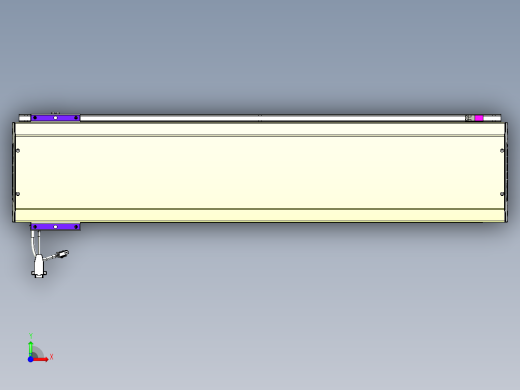 威洛博VL系列直线电机模组-VL22H1-S900前视缩略图