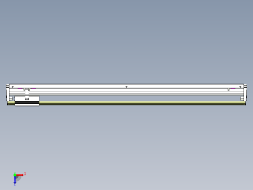 威洛博VL系列直线电机模组-VL22H1-S900俯视缩略图