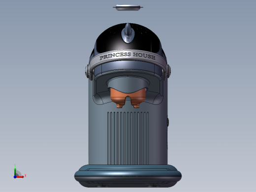 咖啡机前视缩略图