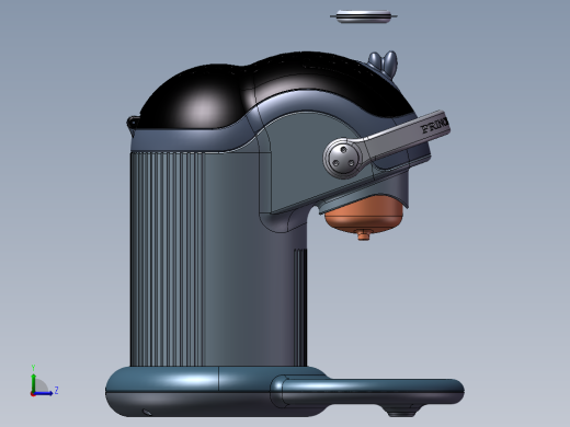 咖啡机左视缩略图