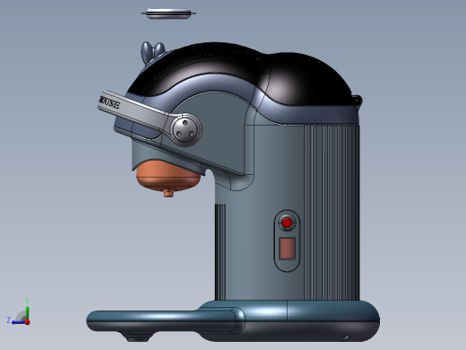 咖啡机右视缩略图