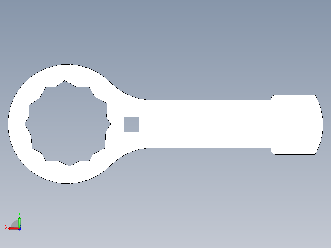 梅花扳手--igs后视图