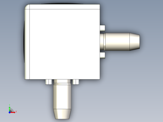 型材-BR 2D 45X45 CUBIC CONNECTOR KJN524486前视缩略图