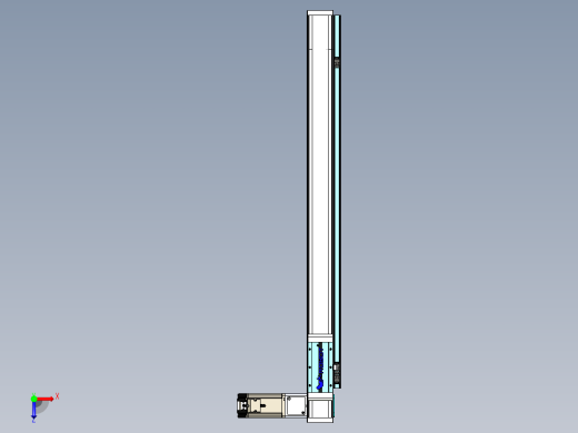 欧规系列-LB6A-L130-S750-BR-ZP40-C3俯视缩略图
