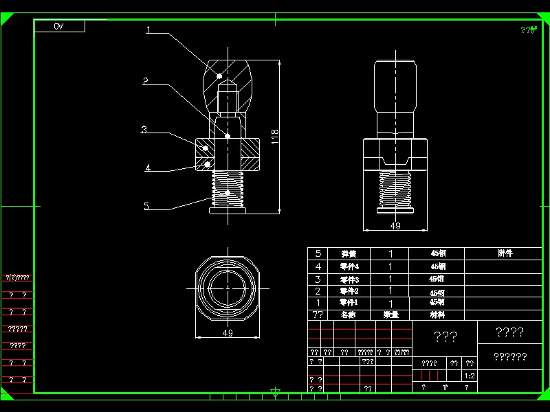 Q442-芯轴套数控加工工艺及编程设计
