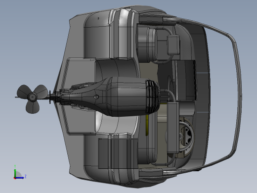 7米小型游艇左视缩略图