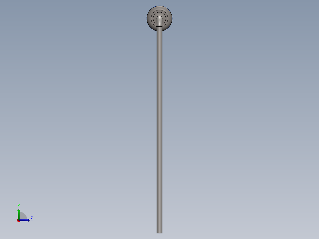 电容器 二极管 电阻器-Resistor 68 Ohm左视图
