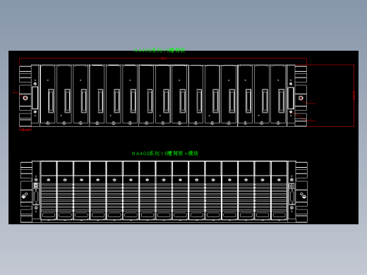 NA400单个模块端子图V1.01,2022-4-14,CAD2007缩略图