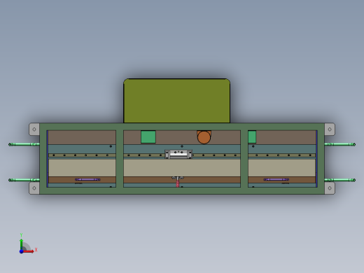 贴双面胶治具（sw16可编辑+cad）前视缩略图