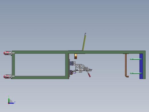 贴双面胶治具（sw16可编辑+cad）左视缩略图