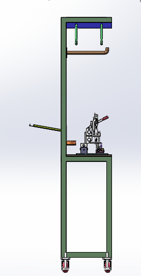 贴双面胶治具（sw16可编辑+cad）缩略图