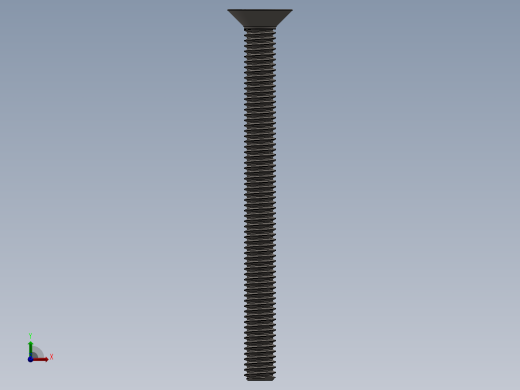 Screw_ISO_10642_M6x70_A2.SLDPRT前视缩略图
