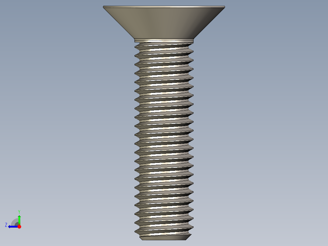 Screw_ISO_10642_M10x40_A2.STEP右视图