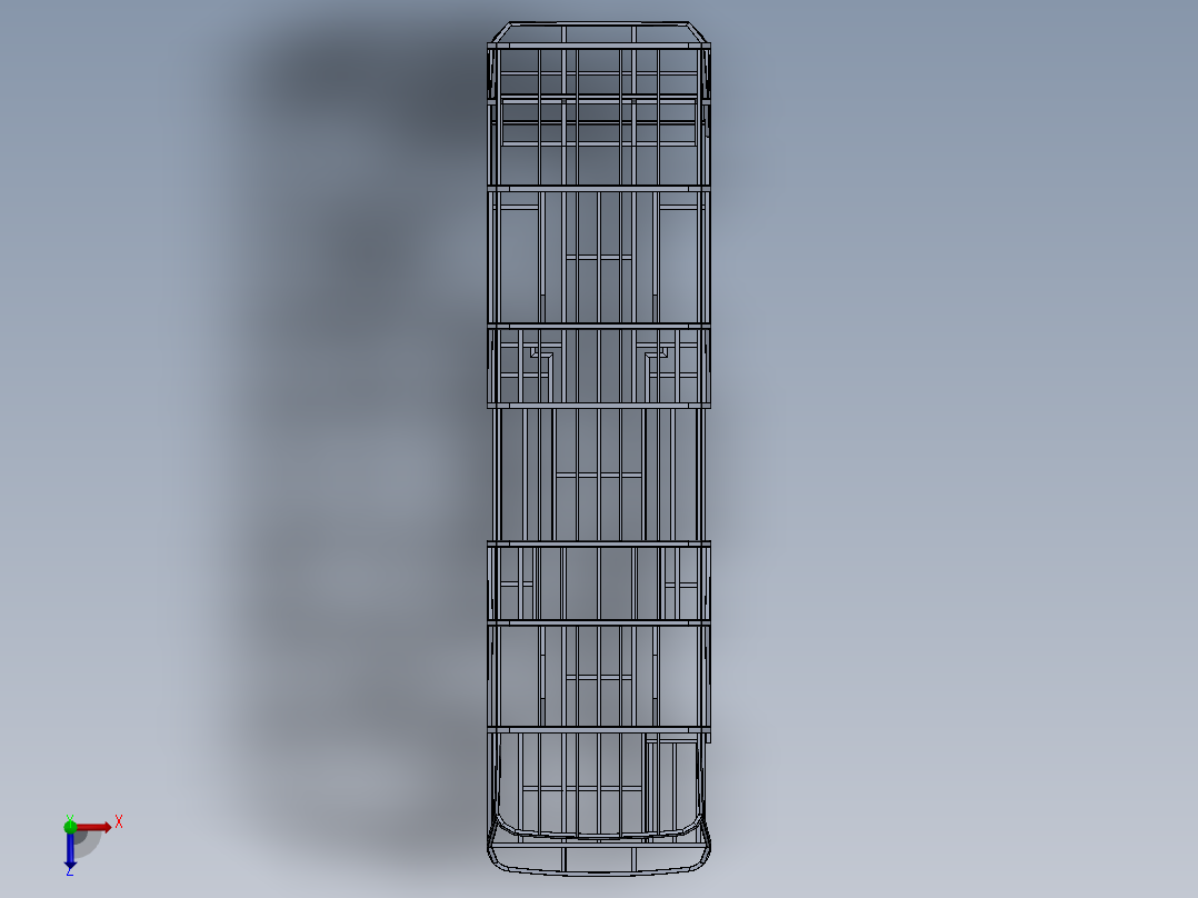 客车、公交车(23)俯视图