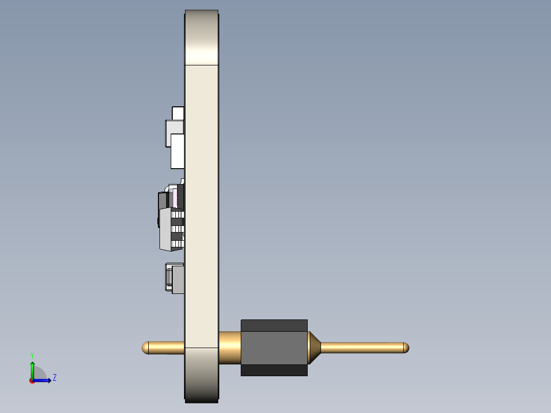 LTR-390UV-01板紫外线左视图