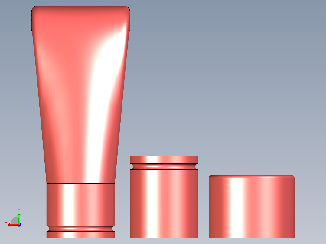 B3004334-英特克斯泳池吸尘器喷嘴，三通盖，喷嘴与软管适配器后视图