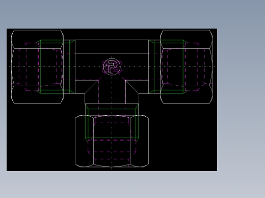 PARKER管接头EO Union tee T10L71_back