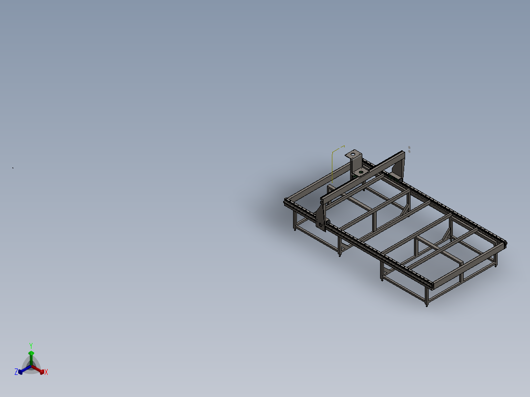 CNC 机器组件 - 定制设计正等轴测图