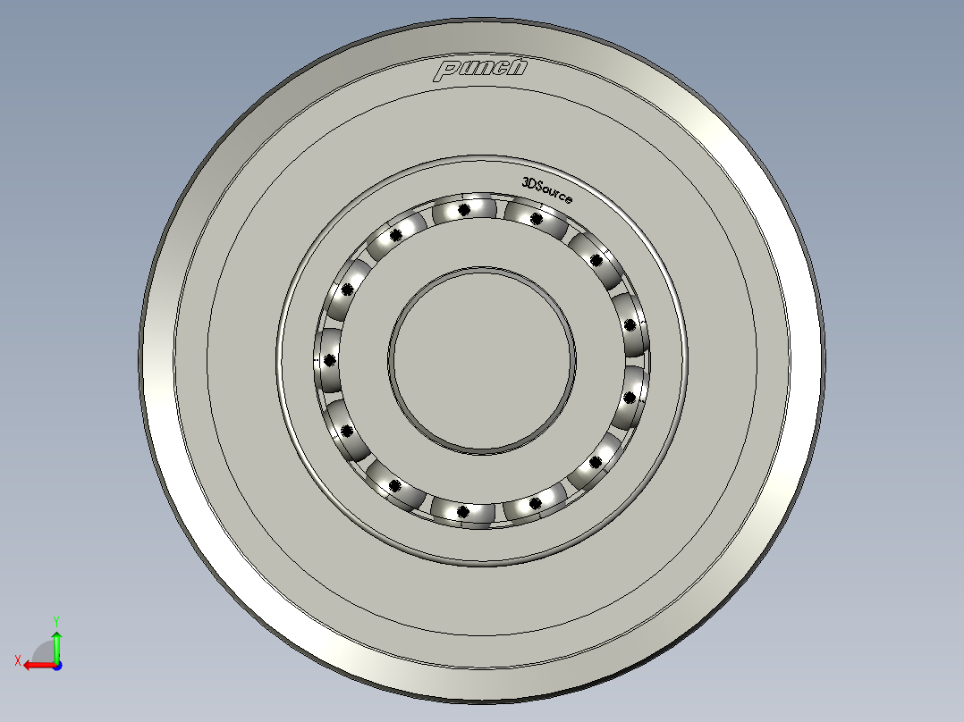 牵引从动轮11后视图