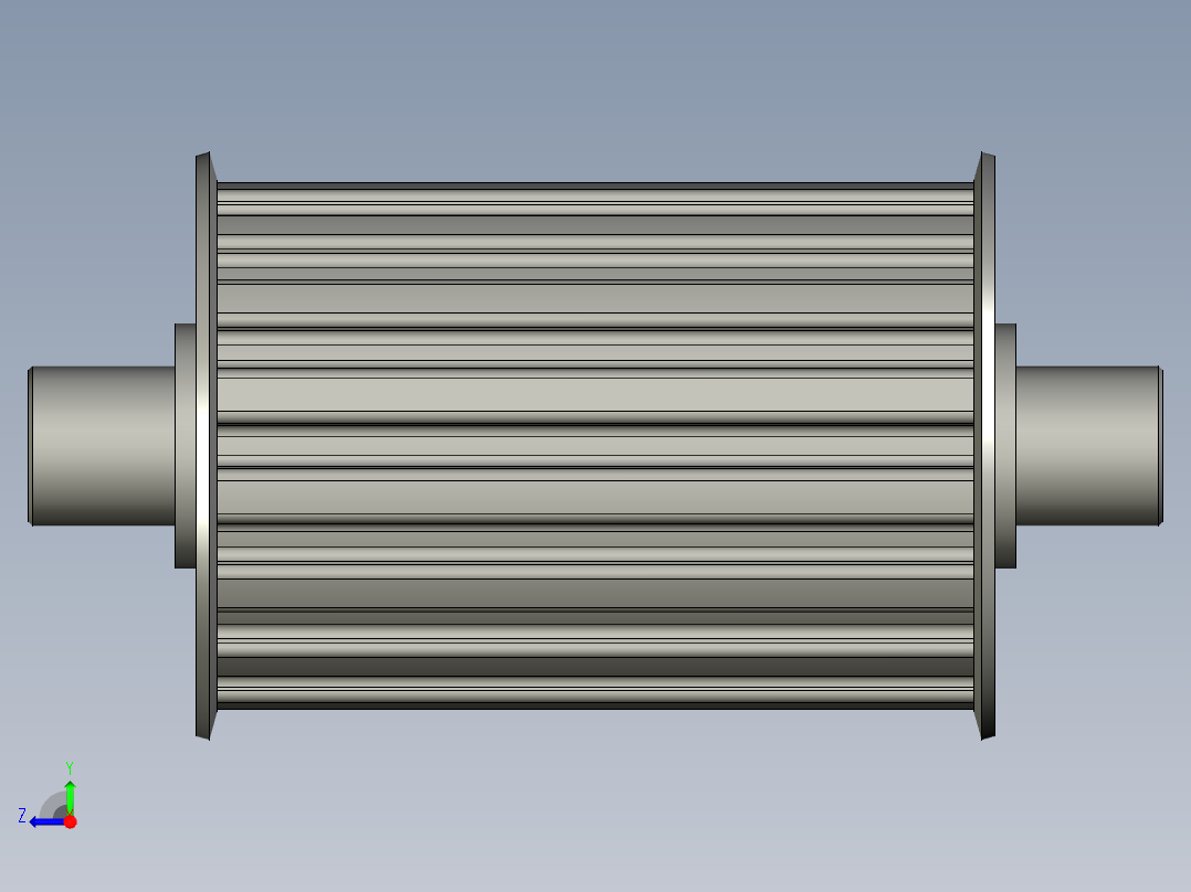 牵引从动轮11右视图