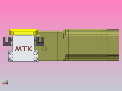 内嵌式同步带 GTA5-57闭环步进[GTA5-L48-300-BR-57-C2-N]丝杆滑台模组后视缩略图