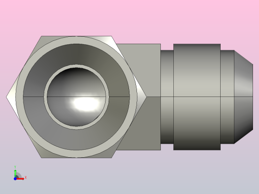 10 c6x s硬管接头前视缩略图