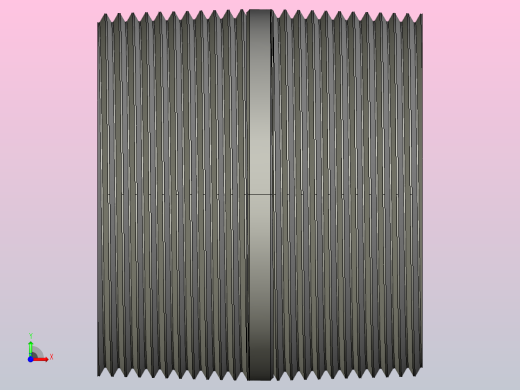 2英寸黄铜封闭螺纹接头前视缩略图