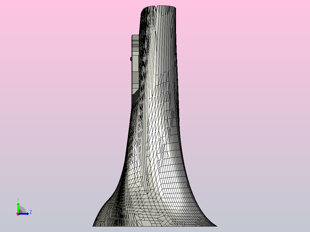 海洋生物鱼类NO FISHIN ORNAMENT-ADAM左视图